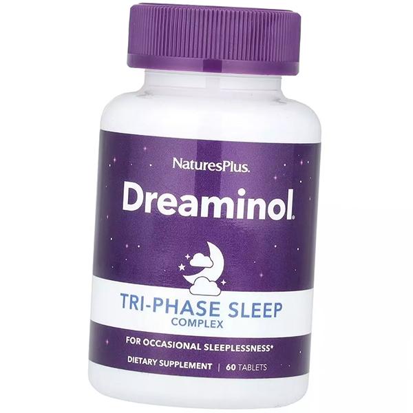Sleep Complex, Dreaminol Tri-Phase Sleep Complex, Nature's Plus  60tab (72375027)