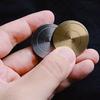 Spinning Top Desk Toy Stress Anxiety Relief Kids Teens Adults Portable Travel Metal Coin Fidget