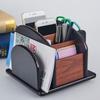 Wooden Storage Box Stationery Pens Notebooks Scissors And Remote Controls Storage Home Office Desktop Organizer