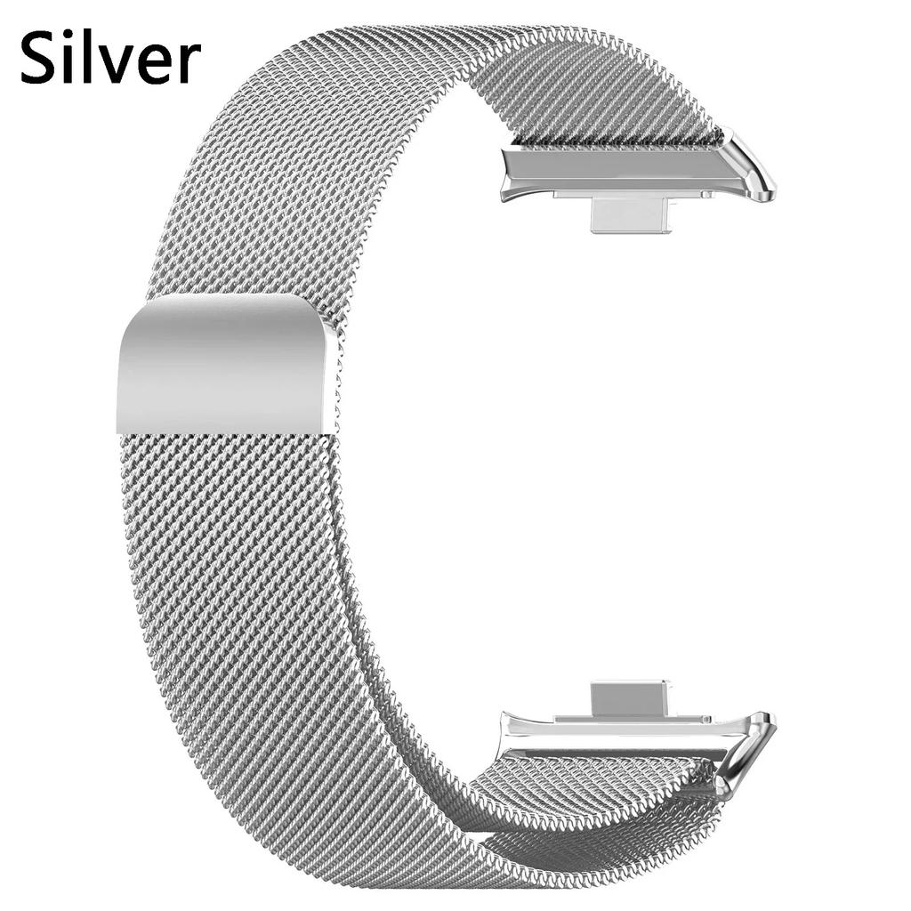 Ремешок из нержавеющей стали для часов Xiaomi Redmi Watch 4, металлический магнитный браслет, браслет для часов Xiao Mi Band 8 Pro Band