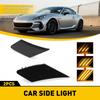 2x Затемненный светодиодный боковой габаритный указатель поворота для Subaru BRZ Scion FRS 86 Toyota