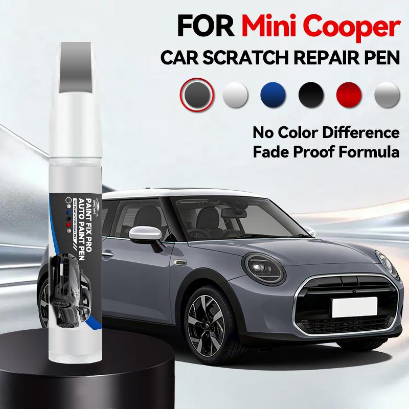 For Mini Cooper 1990-2026 Paint Repair Pen Touch Up Scratch Remover DIY Auto Accessories Black White Silver Gray Blue Red
