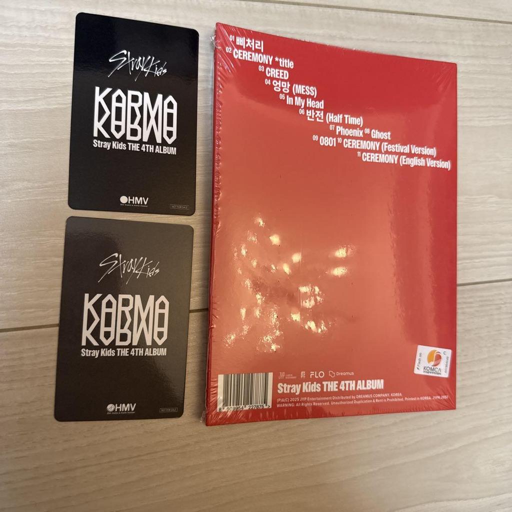 [USED] Stray Kids KARMA accordion ver. Han trading card