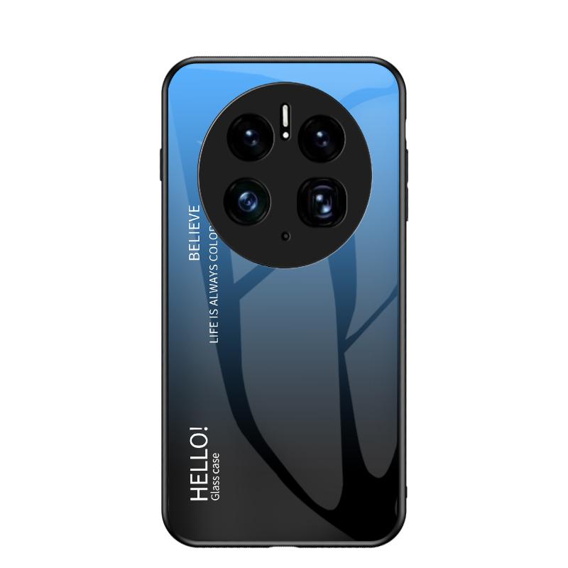Чехол из закаленного стекла с градиентом Mate50 Pro для Huawei Mate 50 40 30 20 20X Pro Plus Mate40 Mate30 Mate20, чехлы для телефонов