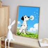 Diamond painting set Disney full diamond 5D diamond art dog blowing dandelion home decoration creative handicrafts