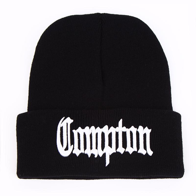 Winter Warm Beanies Knitted Hat Unisex Street Hip Hop Caps Embroidery Cotton Wool Cap Ski Hats Gorros