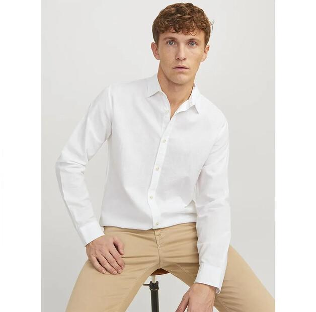 Jack & Jones Summer Linen Long Sleeve Shirt