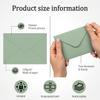 100 Pack Sage Green Envelope 5 x 7 in Self Seal Blank C5 C6 Envelopes for Wedding Invitations Birthdays Greeting Cards Thank You Cards Baby Shower