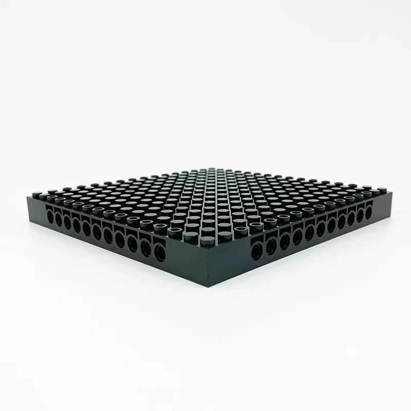 Базовая пластина 16x16 точек Строительная базовая пластина Соединительный кирпич DIY Комбинация Модуль для соединения MOC 1,5 см Работает с палочками Аксессуары