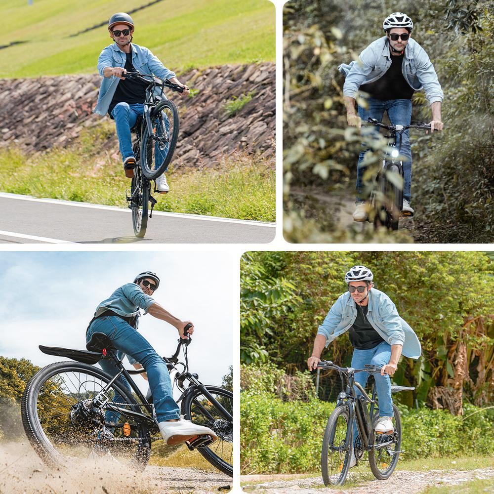 Электрический велосипед AgileRide EB3 500 Вт 10,4 Ач 100 км Макс. дальность 32 км/ч Скорость 26 дюймов Складной электрический велосипед