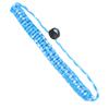 Hand Wrist Rope Diving Pointer Anti Lost Underwater Camera Strap (Blue White)