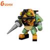 GSBAN MOC Игровой Мех Большой Папа Роботы Мех 76 ШТ Кубики Строительные Блоки Игрушки для детей Образовательная Игрушка Подарок для Мальчиков