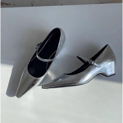 Мода Новый Стиль Острый Носок Женские Туфли на Каблуках Мода Элегантные Лодочки Летние Женские Сандалии Дизайнерский Тренд Вечеринка Платье Zapatos De Mujer