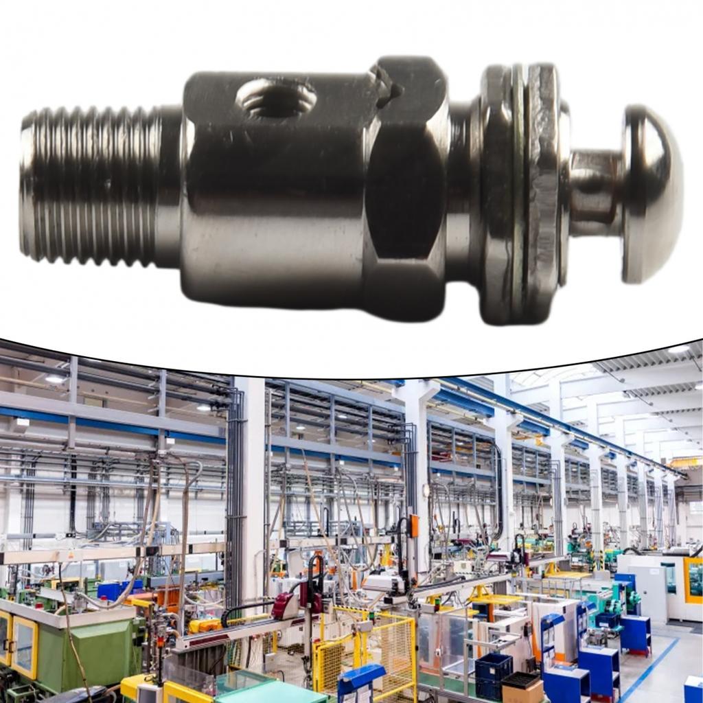 2-позиционный 3-ходовой пневматический клапан 2,4 мм серебристый