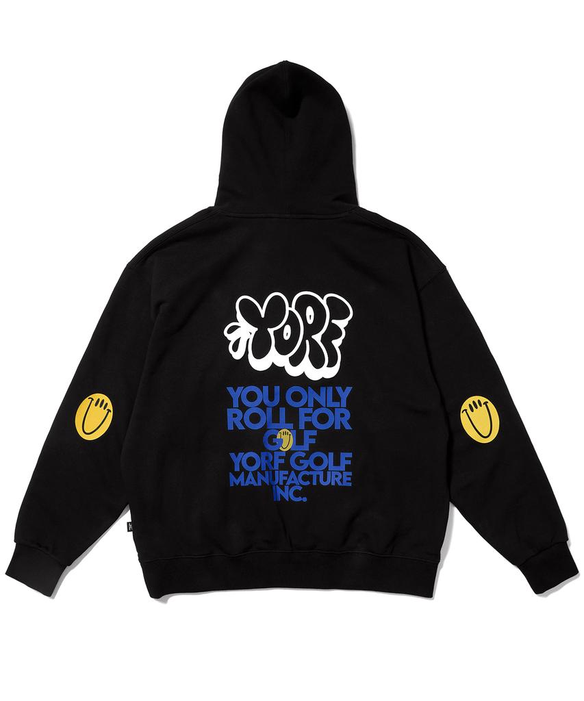 Yorf Hoodie Bubble Black