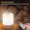 Touch Night Lamp 3 Modes Dimming Bedroom Bedside Lamp USB Charging Night Light Ambient Light Soft Light Table Lamp For Kids Gift