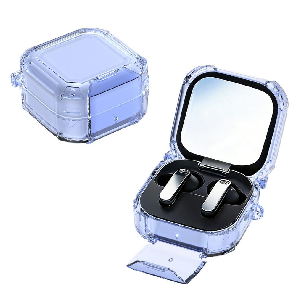 with Phone Stand Protective Case Transparent Earbuds Cover for Samsung Galaxy Buds4/4pro Travel