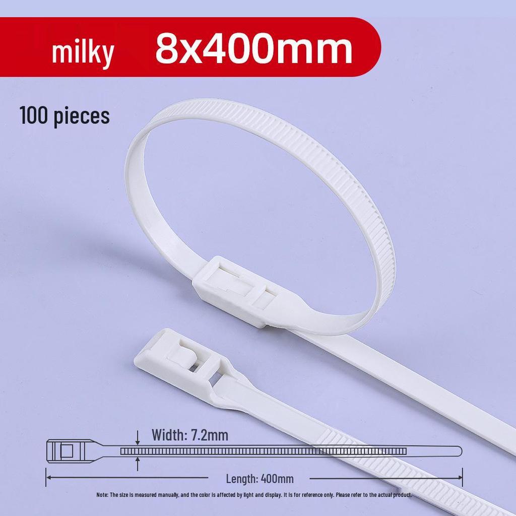 Нейлоновая самозатягивающаяся кабельная стяжка Naughty Castle для детского парка (8x350x400) - Особый цвет