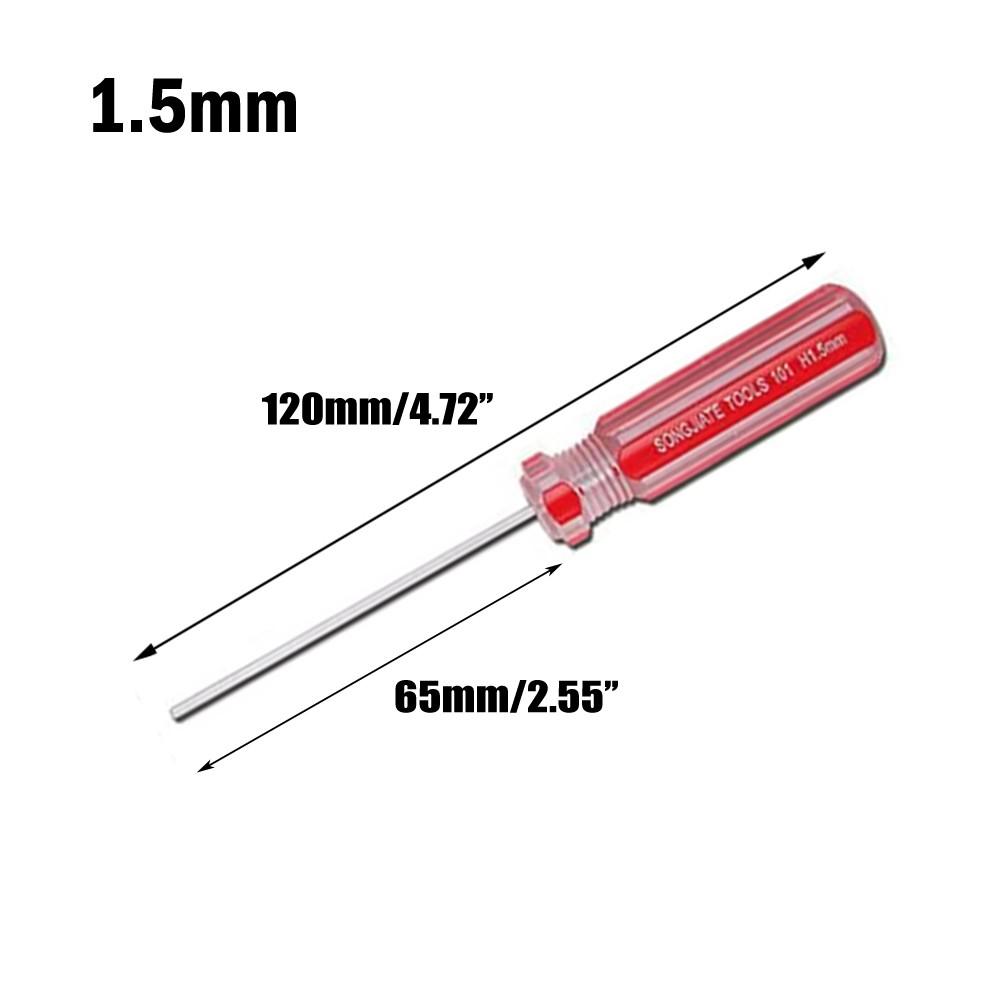 Hexagon Screwdriver Single Flat Head Hex Steel Toys