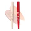ESPOIR Набор теней-карандашей для век Tear Bag Liner Real Eye Dual Stick Champagne Beam Peach Beam Корейский официальный ESPOIR 2 #01 + #02 Двухступенчатые тени. Косметика.