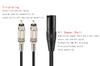 Luxferre Xlr Rca Conversion Rca Xlr Conversion Cable Xlr Male Rca X2 Xlr To 2 Rca Cable 1m Dual Rca Male Xlr Cable Xlr Rca Conversion Xlr Microphone