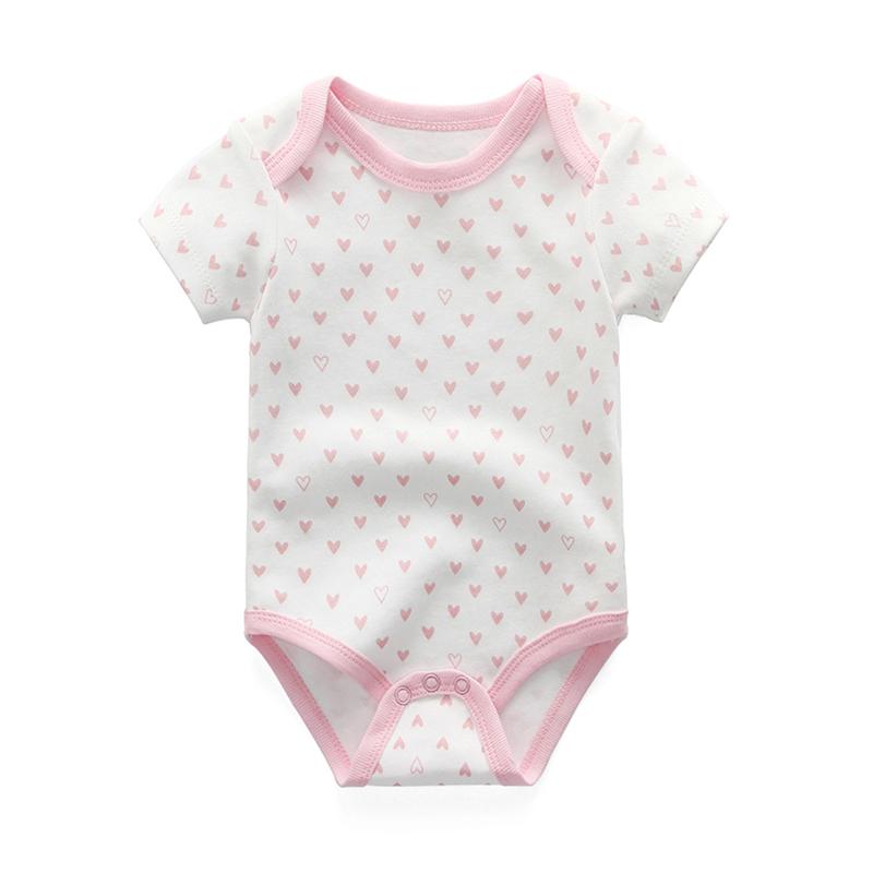 KIDDIEZOOM 5 шт. Модные детские боди для мальчиков и девочек, 100% хлопок, мягкая одежда для новорожденных