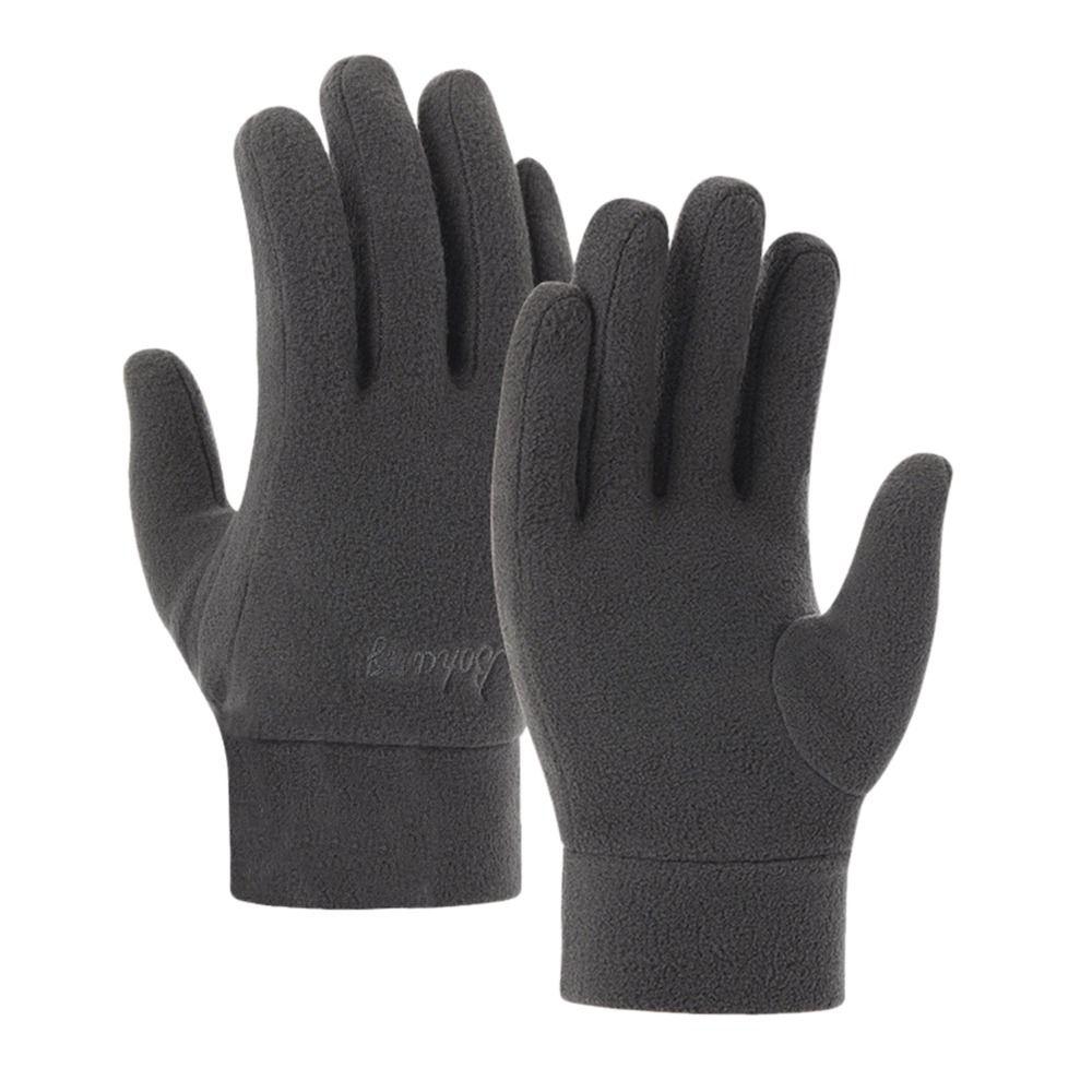 Driving Gloves Fleece Outdoor Sport Full Finger Mittens Thick Plush Women Gloves Furry Warm Mitts