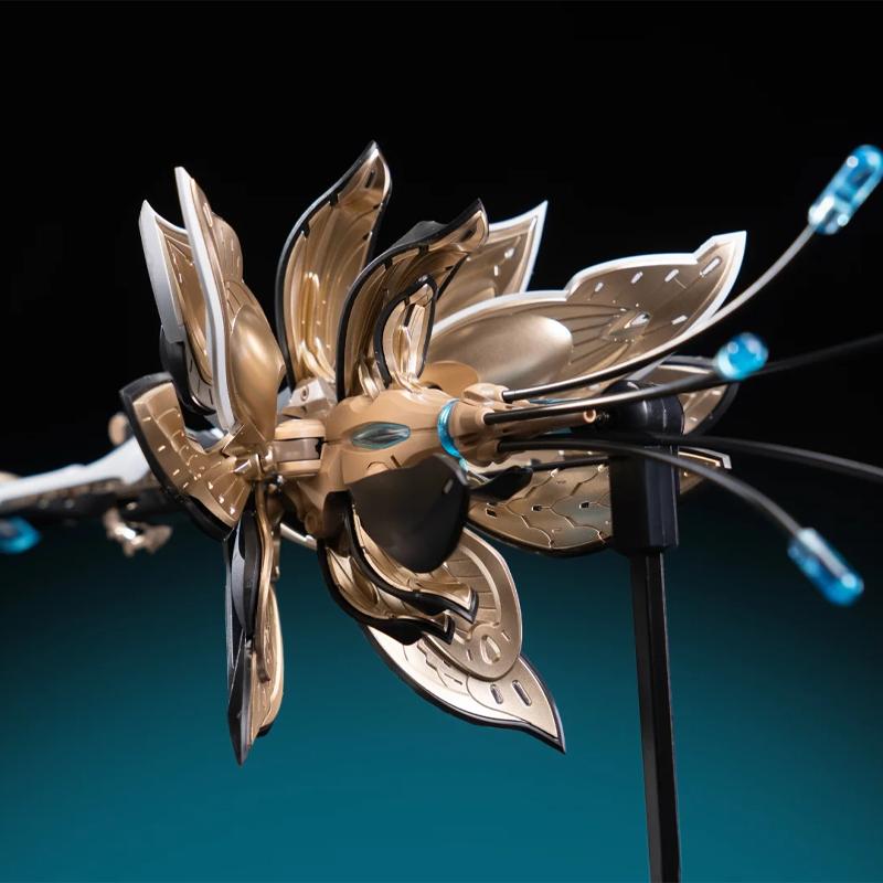 HEMOXIAN NUCLEAR CRAFT Project Rosa Starflower Lily Mecha Girl Action Figure Mechanical Assembly Model Kit Collectible Toy Boys