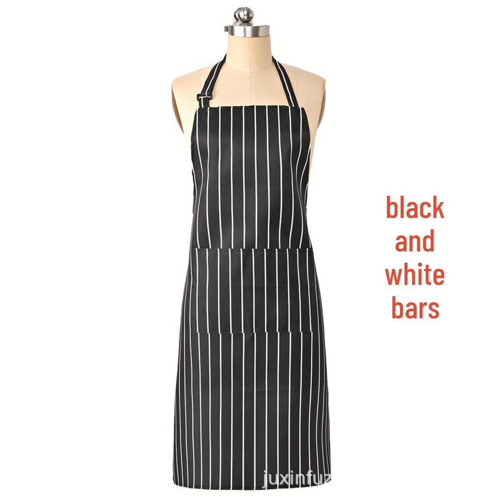 Длинный фартук шеф-повара с защитой от загрязнений для использования на кухне и в кафе