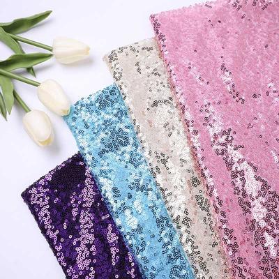Однотонная 3мм Шифрованная Ткань с Пайетками DIY Наволочка Платье Одежда Свадьба День Рождения Домашний Декор Сетчатая Ткань Скатерть Декор