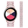 Женский металлический браслет с бриллиантами 20 мм 22 мм для Samsung Galaxy Watch4 40 42 мм для Huawei watch 3 pro, ремешок для часов из нержавеющей стали