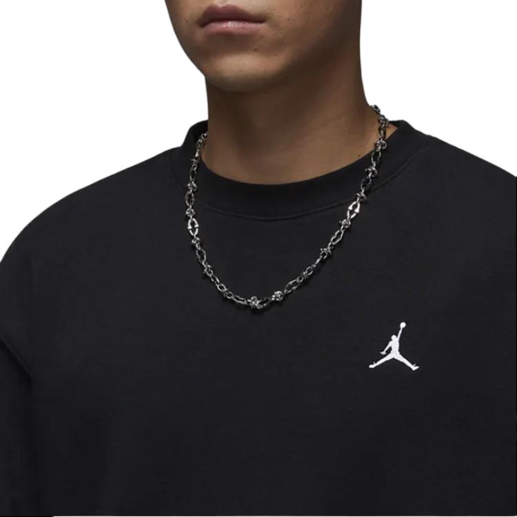 Jordan Мужская толстовка Brooklyn Fleece Черная FV7296-010