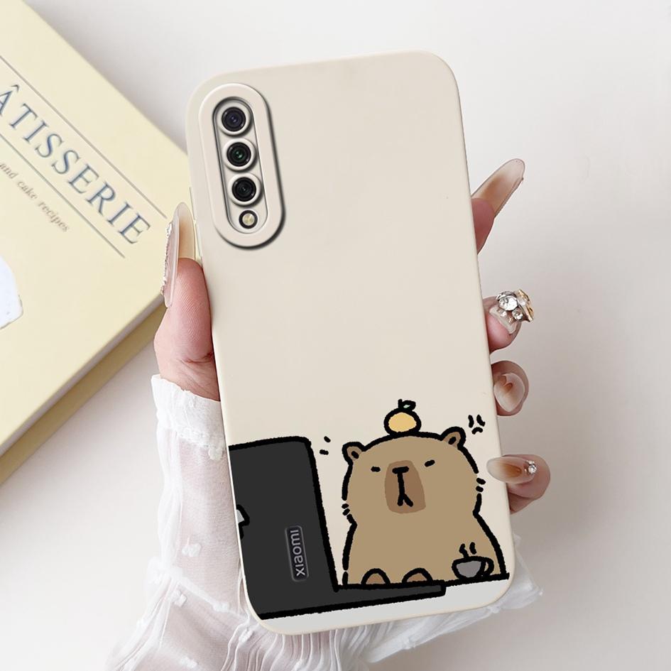 Чехол для Xiaomi Mi A3 MiA3 Ударопрочный Чехол Милый Мультяшный Панда Кролик Мягкий Силикон Матовый ТПУ Чехол для Телефона Для Xiaomi Mi CC9e Capa