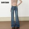 BEAUTIFUL WARDROBE Women's Retro High-Waist Flare Jeans
