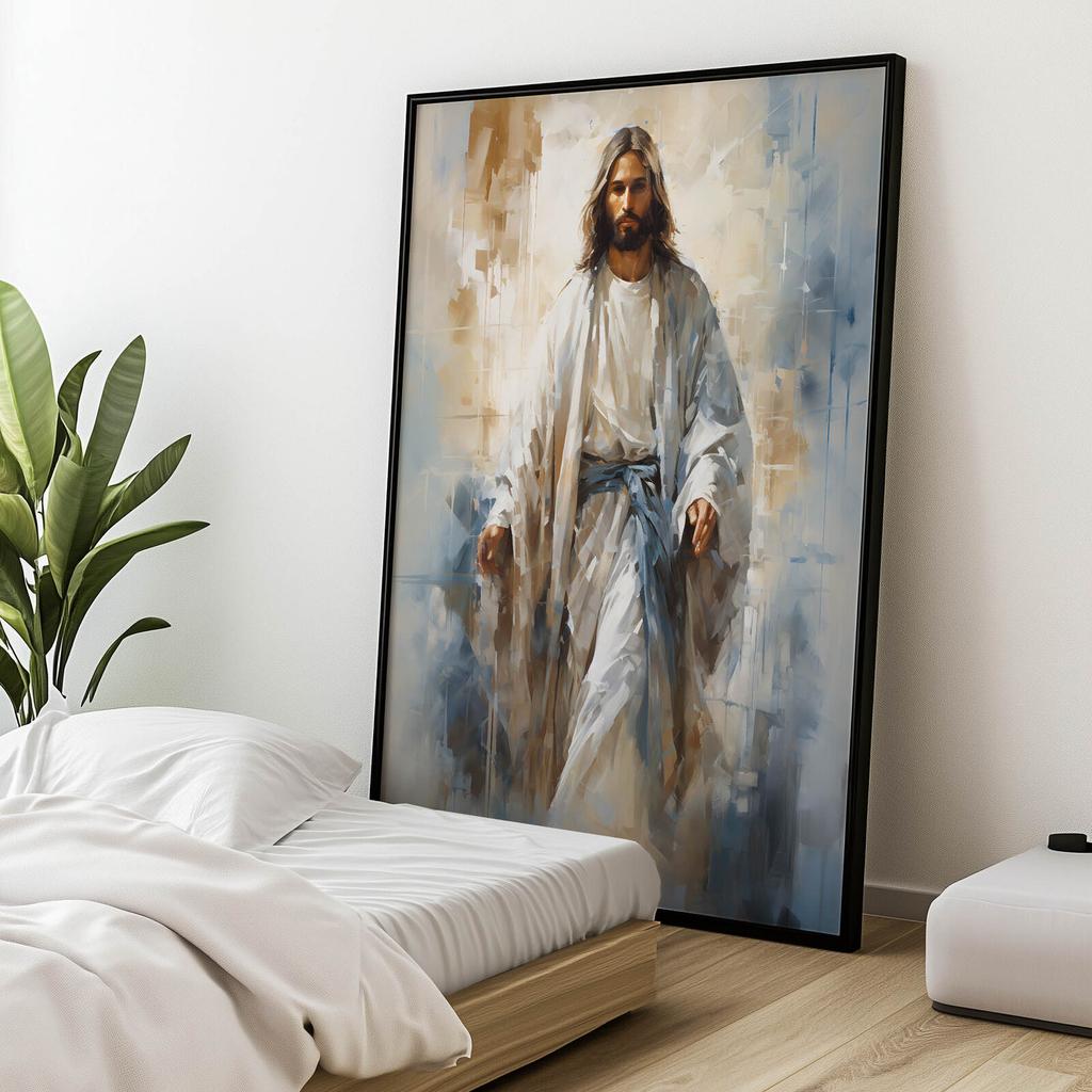 The Way of Jesus The Way of Jesus, 70X100 Cm, Unframed, Premium Canvas On Stretcher