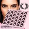 30 пар густых завитых ресниц накладные ресницы густая имитация