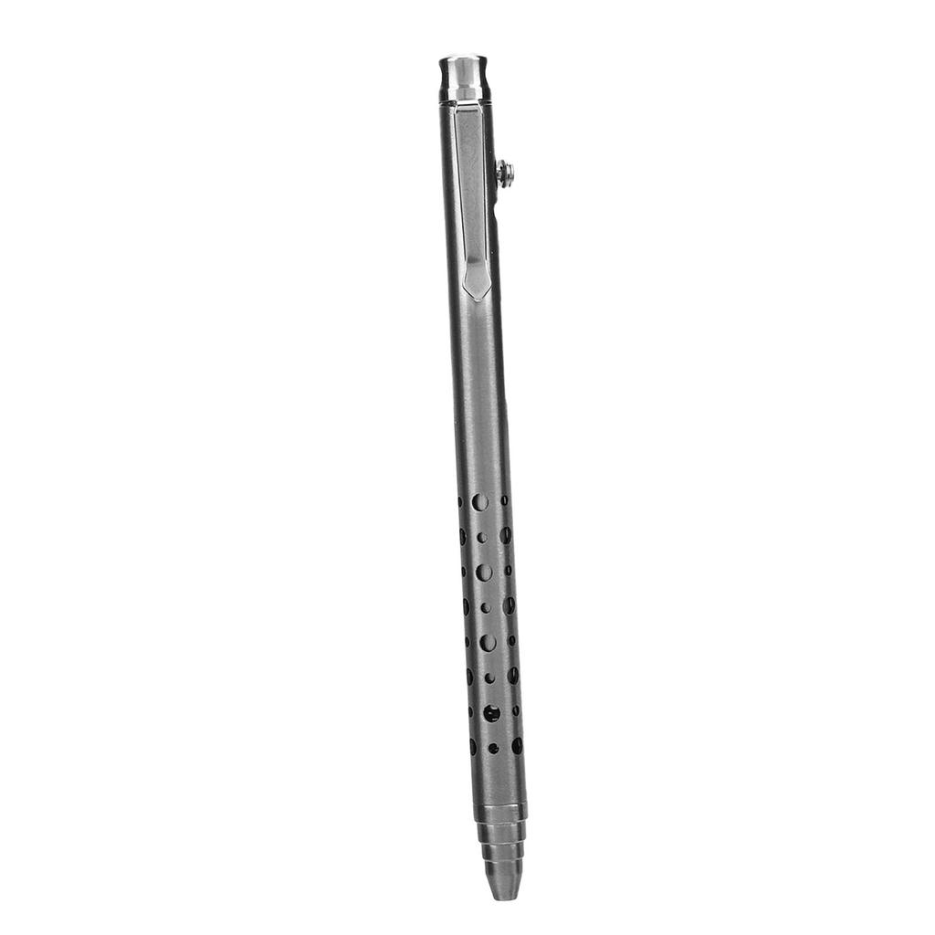   Action Pen Ti Alloy Lightweight Portable Ballpoint Pen with Clip for   Business School