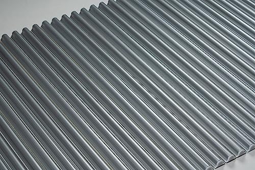 Крышка для ванны Topre Easy Wave, тип жалюзи, 75 x 150 см, металлический серый, антибактериальная, L15