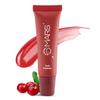 MARS Гидрогелевый гель для губ Top Hydrating (10мл) (04-ОСТРЫЙ КЛЮКВЕННЫЙ) | Питание витамином E и маслом ши | Длительное увлажнение | Сияющий финиш | Кажд