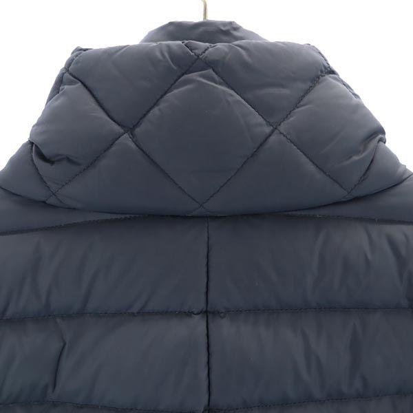 DUVETICA Двухцветный пуховик 40 Серый Женский Б/У