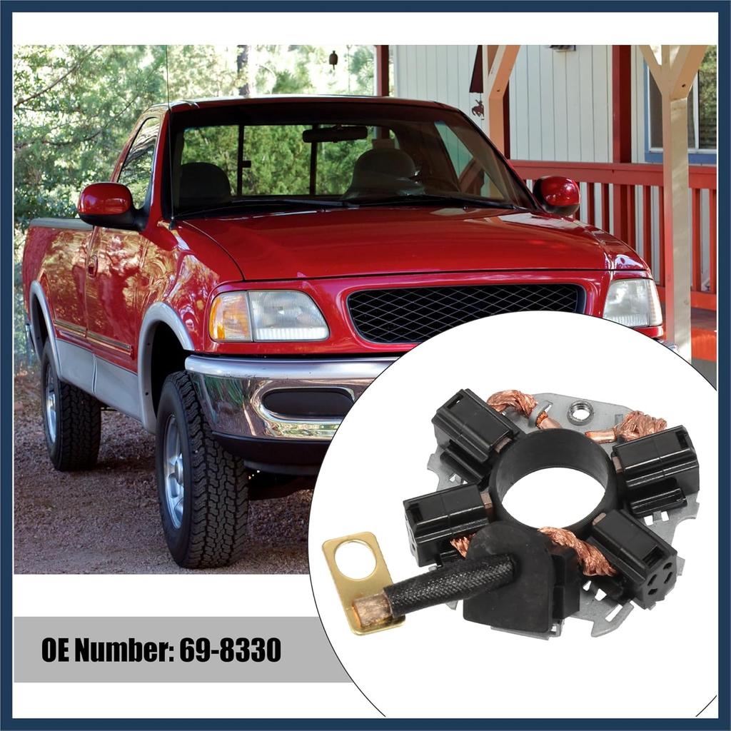 69-8330 Замена узла держателя щеток стартера для Mitsubishi Outlander 2.0 2006-2012 для Mitsubishi 2.4 Mivec 2007-2012 Новый щеткодержатель стартера