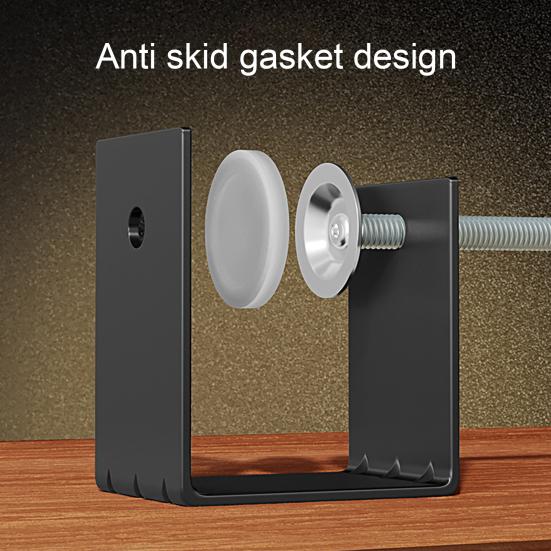 Зажим для установки ящика, стабильный зажим, ручка в форме цветка сливы, универсальный зажим для деревообрабатывающей доски, экономящий время, домашний