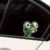 3D Cartoon Frog Stickers Motorcycle Stickers Waterproof DIY Motorbike Side Panels Fuel Tank Fairing Vinyl Decal Car Window Decor