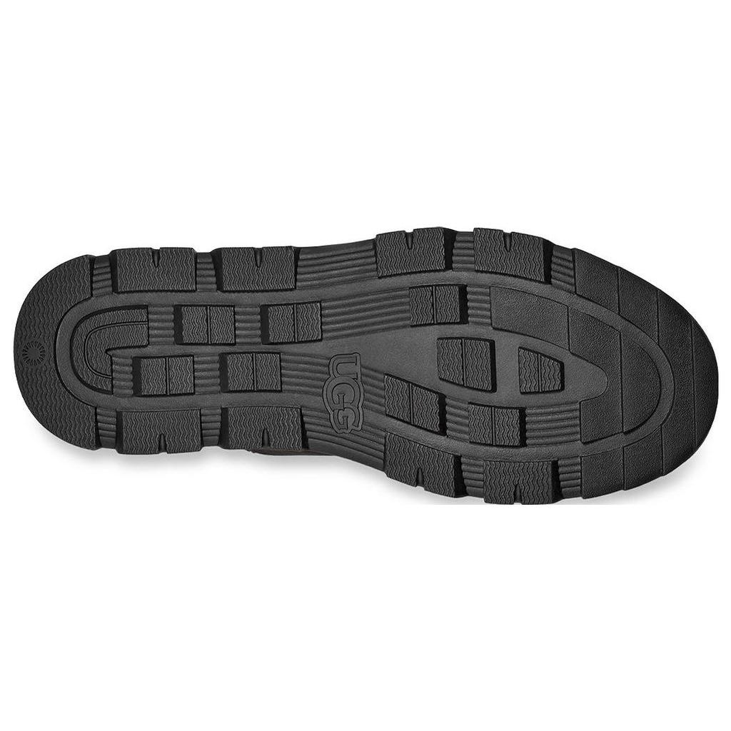 UGG Кожаные повседневные универсальные сапоги до середины голени женские сапоги черные 1143833-BLK