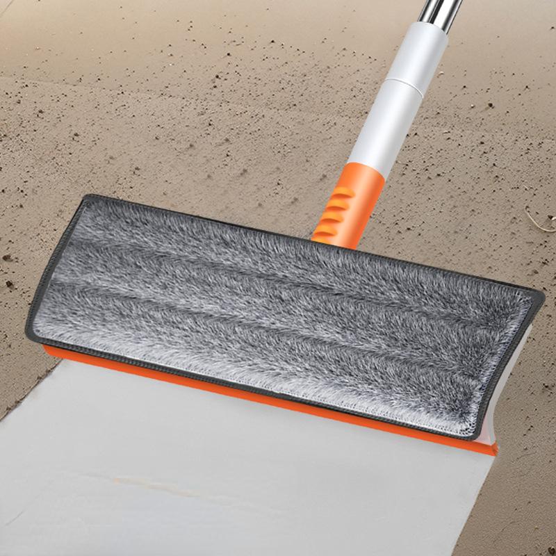 Scalable Window Clean Squeegee Mop Soft Microfiber Wiper Telescopic Glass Brush Multi-function Scraper Cleaning Dust Household Clean