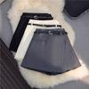 Трапециевидная юбка с высокой талией для женщин, весна/осень - стиль 2025, облегающая мини-юбка-шорты высокого класса