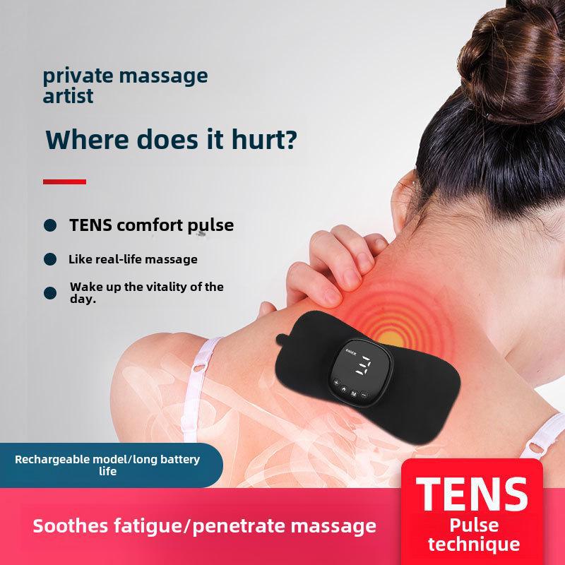 Портативный массажер для шеи и плеч - согревающий и массажный пластырь для всего тела