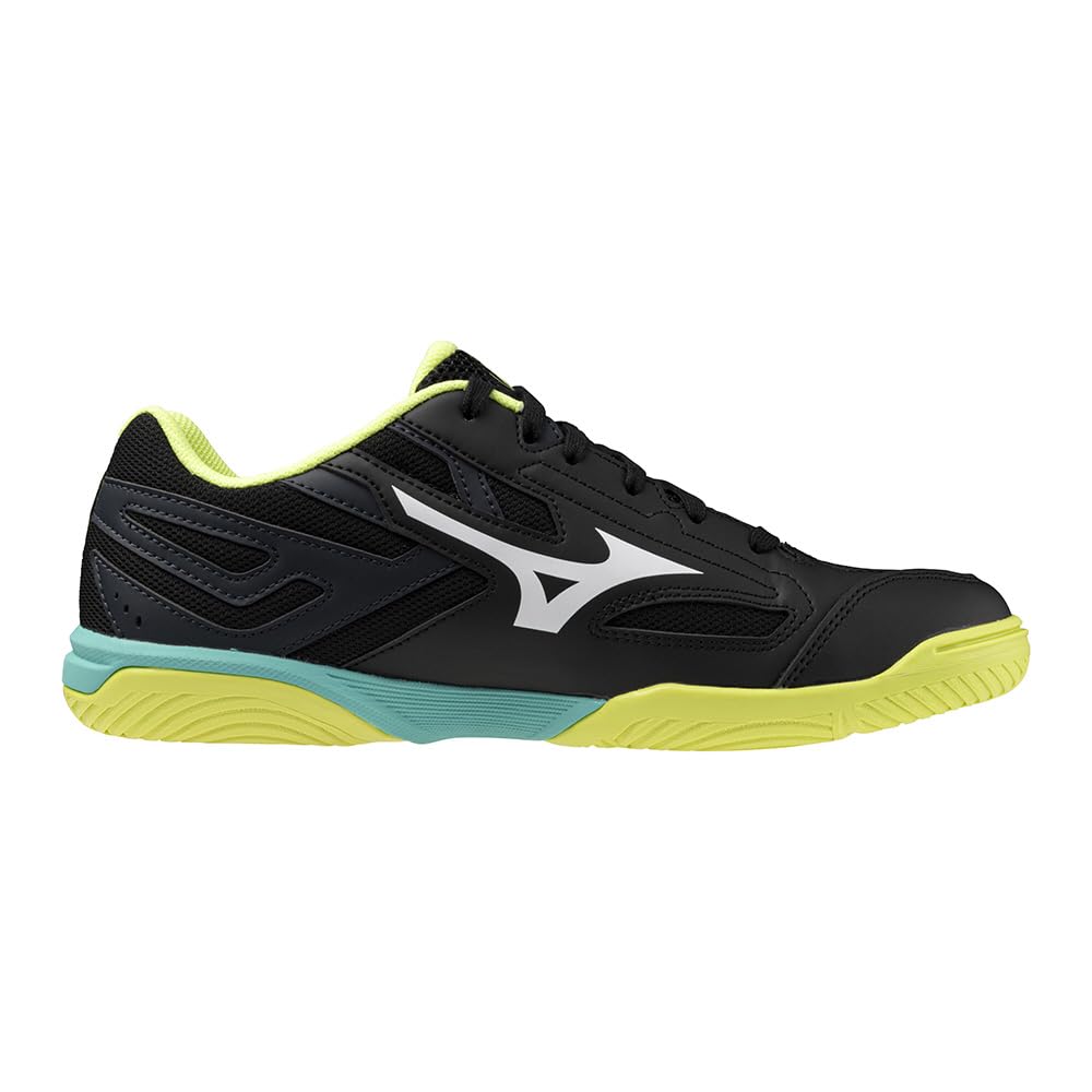 Кроссовки для настольного тенниса Wave Kaiserburg 8 Club Activities Gymnasium Lightweight Black x White x Lime cm 3E [Mizuno] женские 26.0
