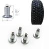 New 100x Car Bike ATV Tire Studs For Holes Wheel Tyre Screw Snow Spikes Chains Studs