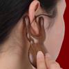 1 шт. Золотой Сандаловый Массажный Гребень Массажер Акупунктурных Точек Носа и Глаз Облегчение Ринита Стимуляция Кровообращения Смола Гуаша Инструменты для Соскабливания